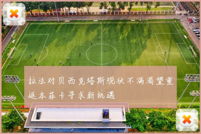 拉法对贝西克塔斯现状不满渴望重返本菲卡寻求新机遇